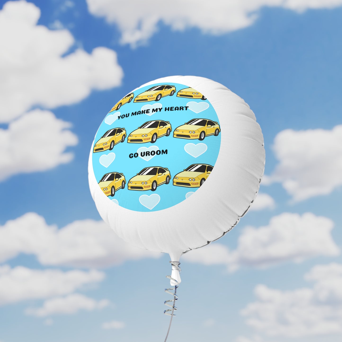 Integra type r Blue Love Edition Helium Balloon