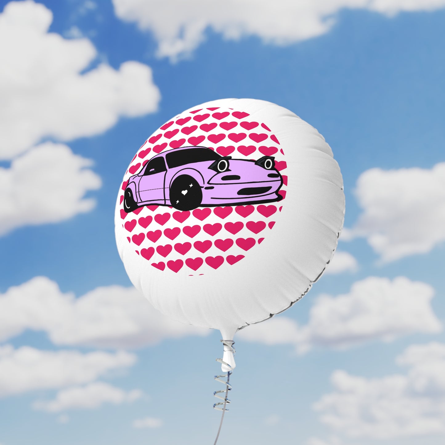 Miata Purple Love Edition Helium Balloon