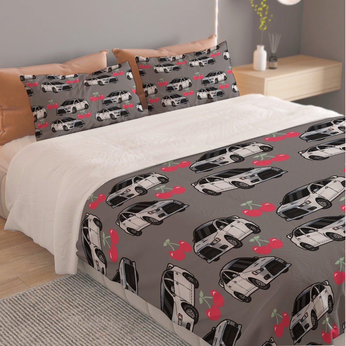EVO Three Piece Duvet Cover Bedding Set