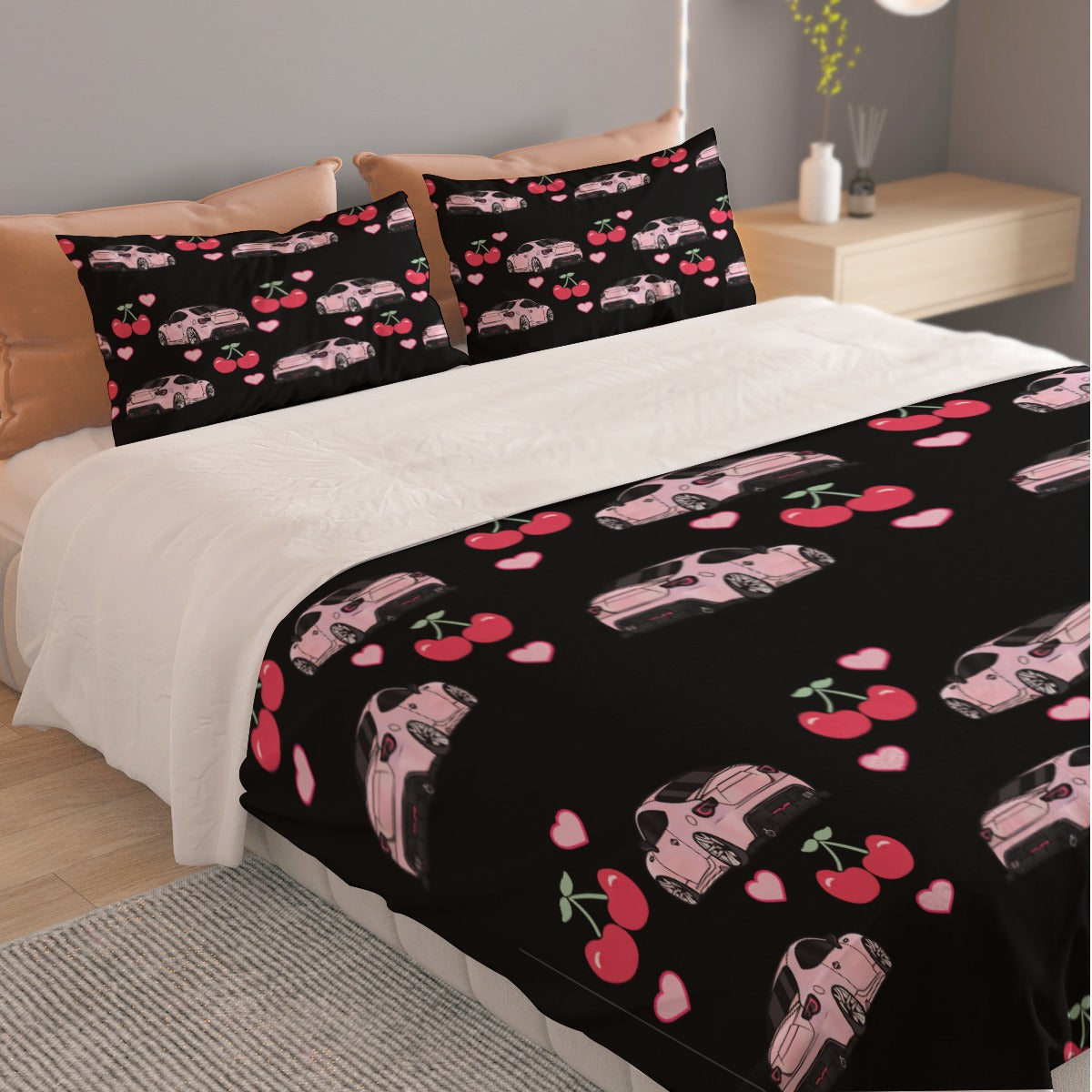 GT86/ BRZ Three Piece Duvet Cover Bedding Set