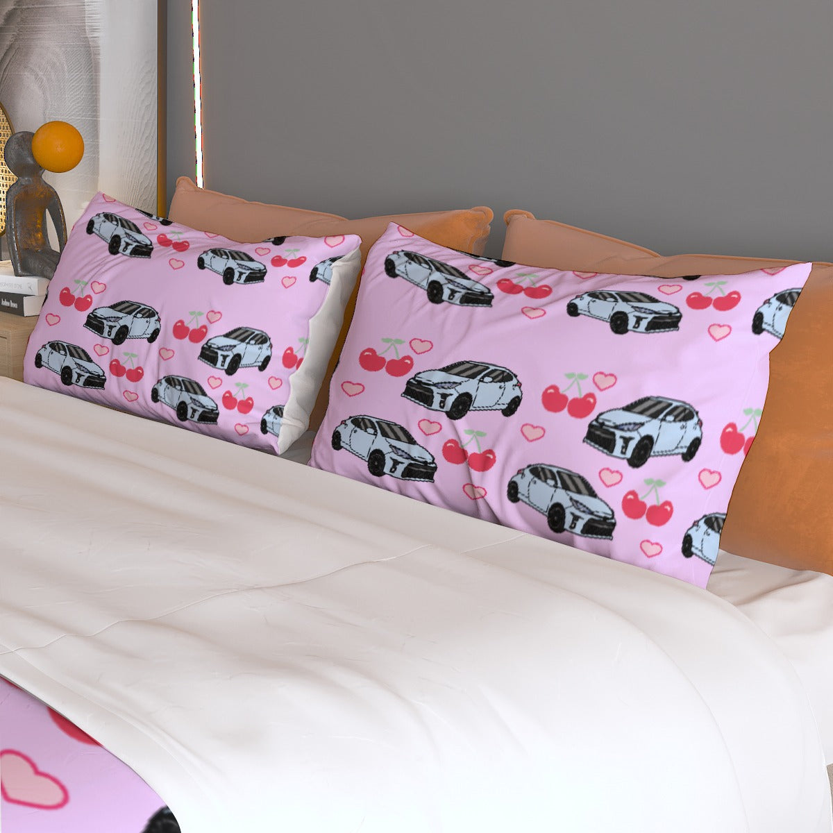 GR COROLLA Three Piece Duvet Cover Bedding Set