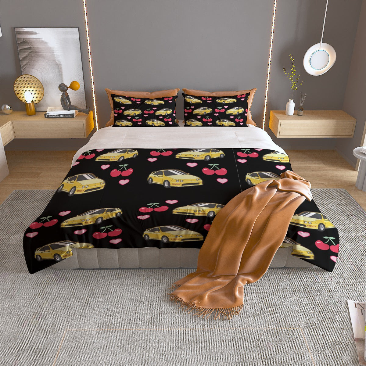 Integra Type R Three Piece Duvet Cover Bedding Set
