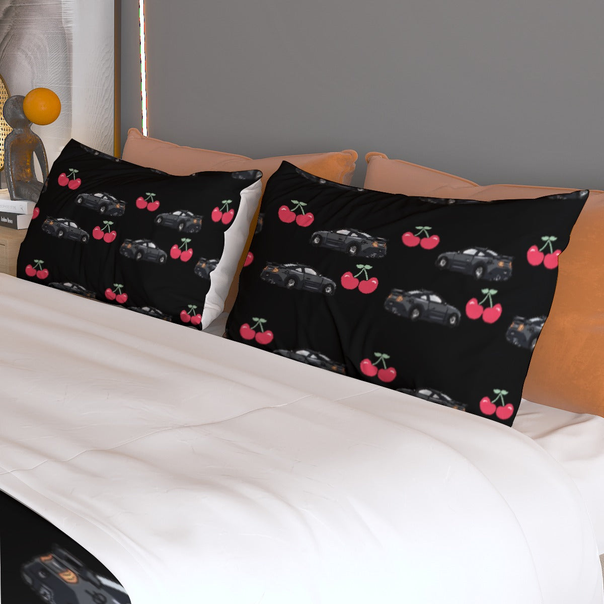 Mustang Three Piece Duvet Cover Bedding Set
