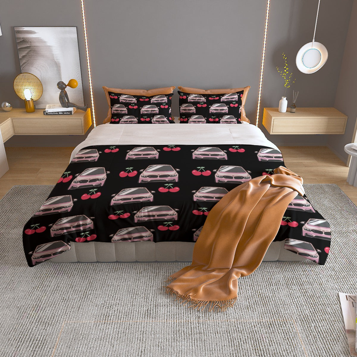 Three Piece Duvet Cover Bedding Set