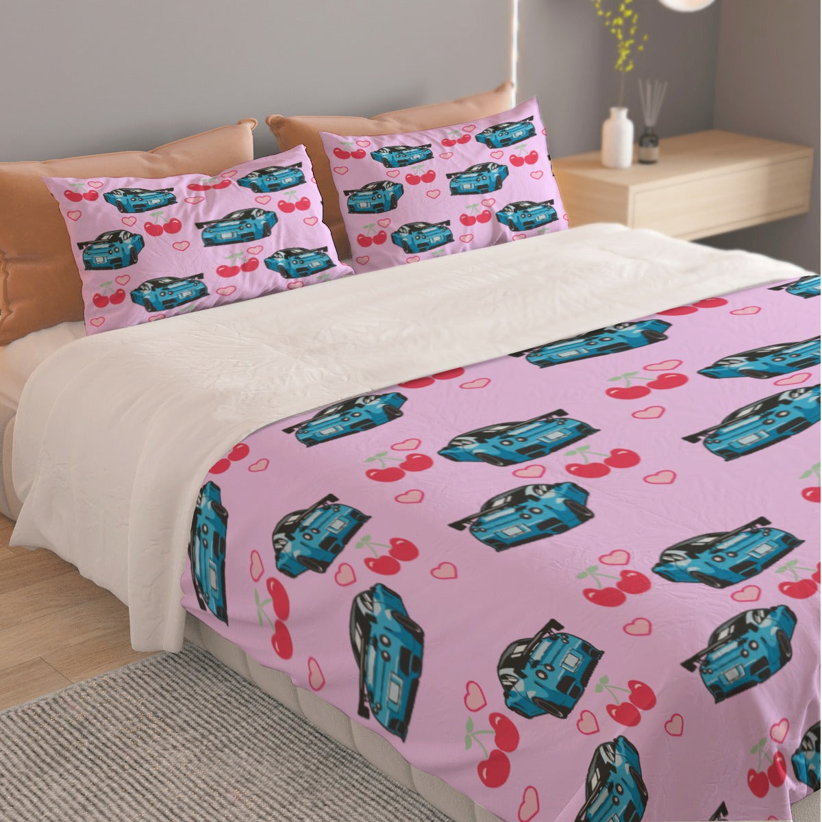 R35 Three Piece Duvet Cover Bedding Set