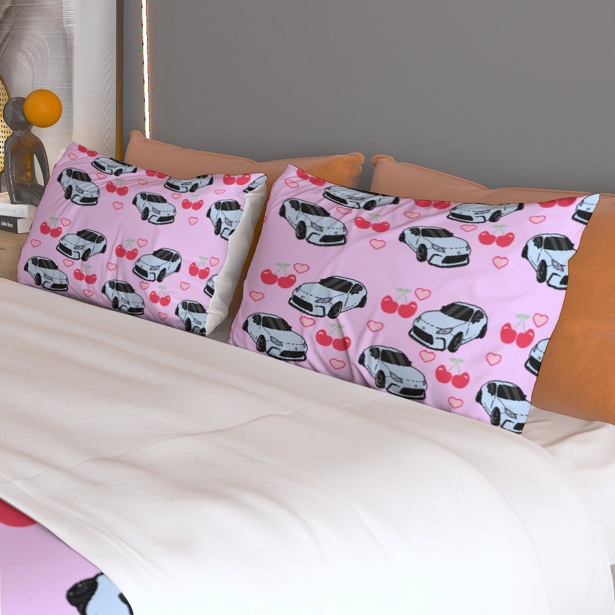 GR86 Three Piece Duvet Cover Bedding Set