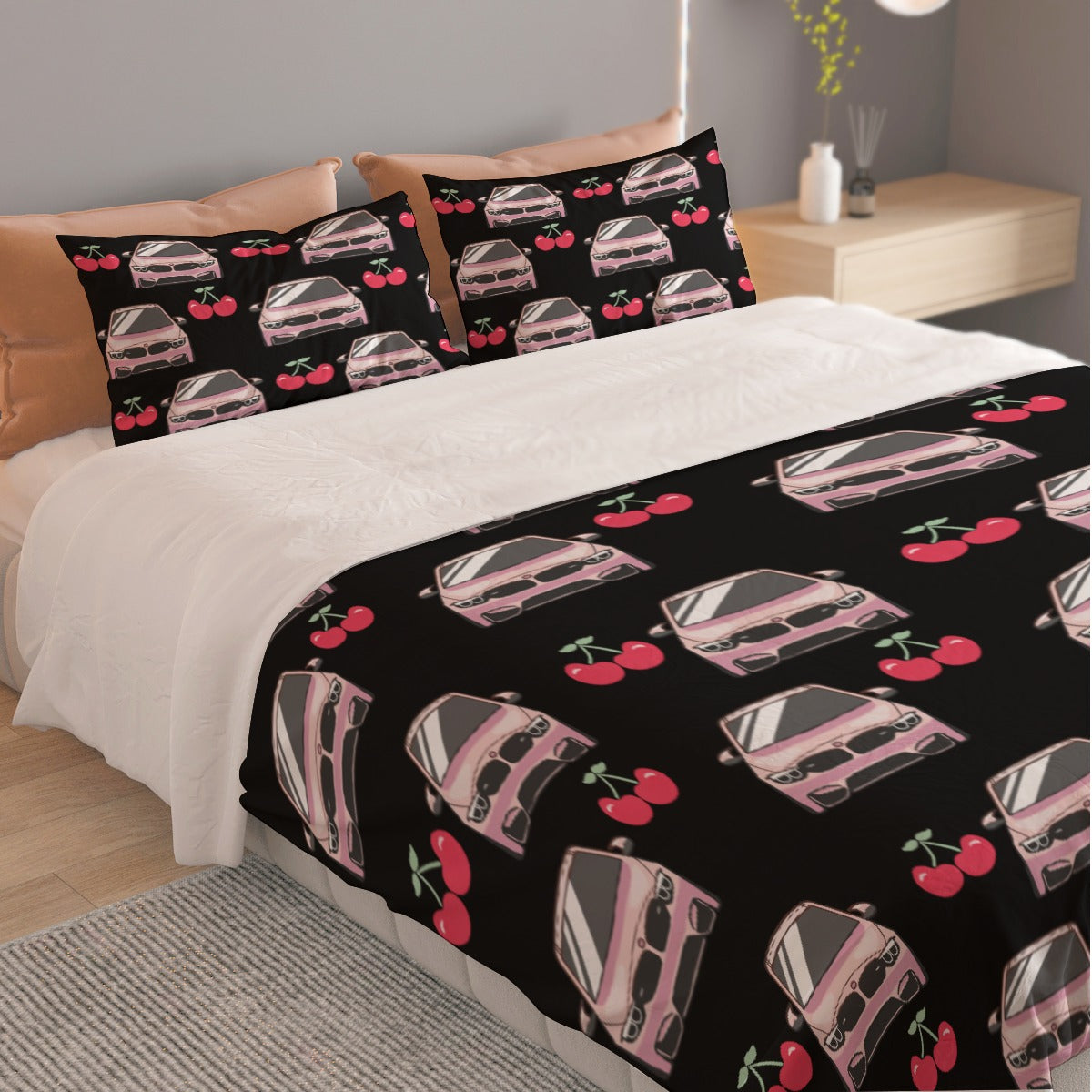 Three Piece Duvet Cover Bedding Set