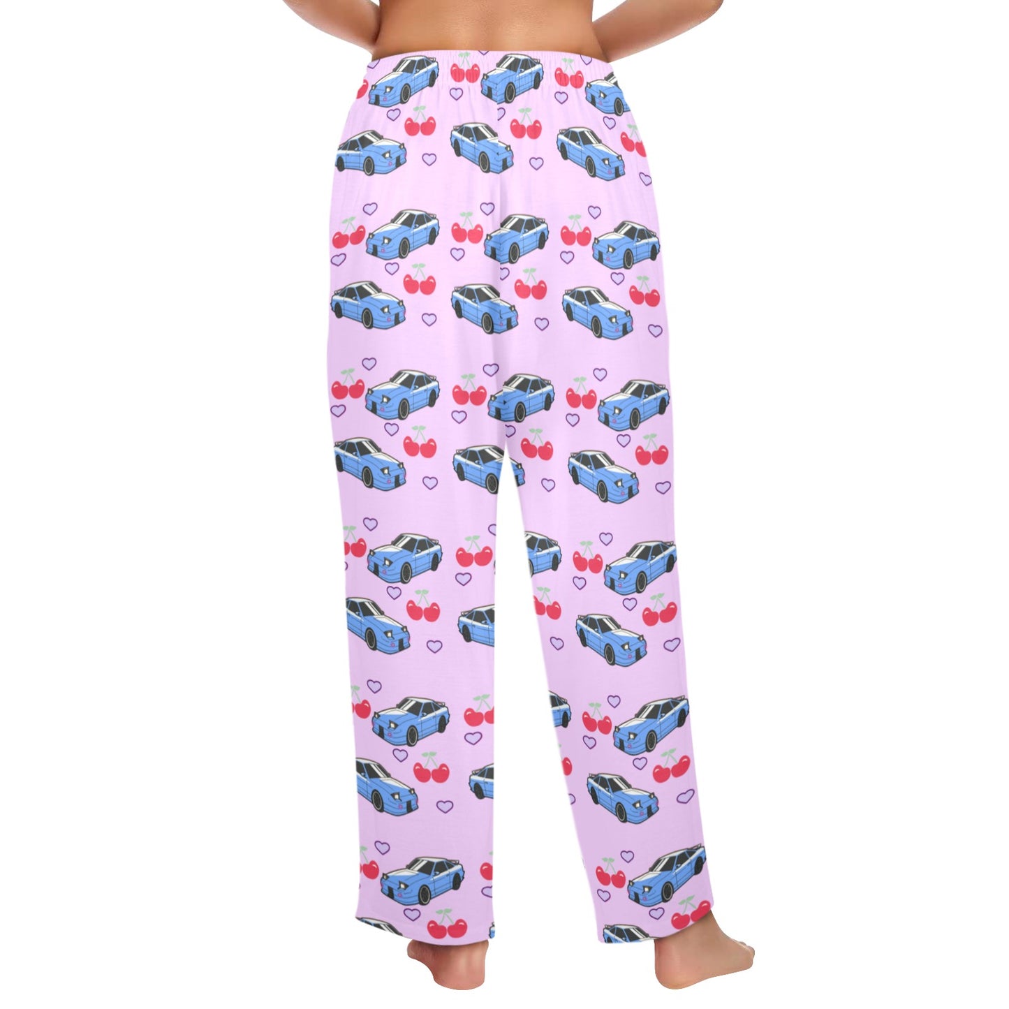 240SX Pajama Cherry Heart Purple