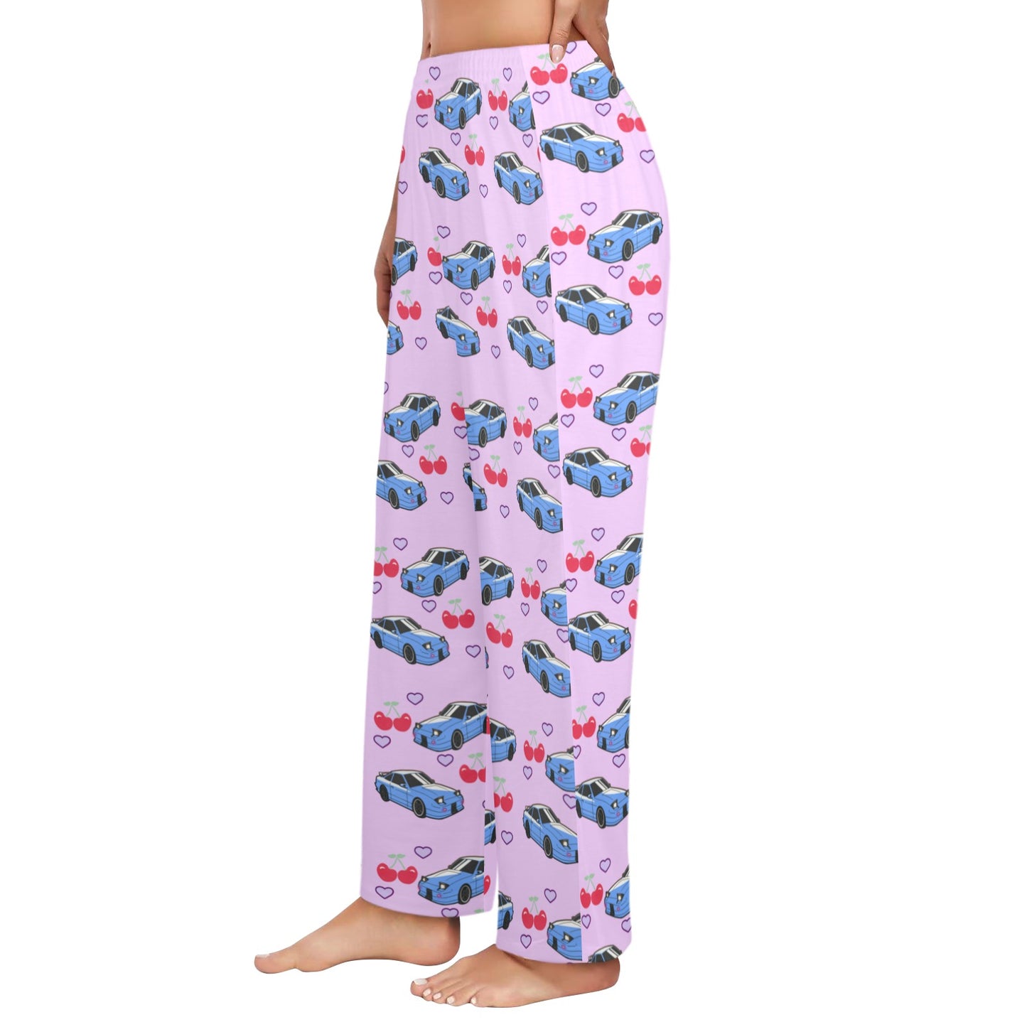 240SX Pajama Cherry Heart Purple