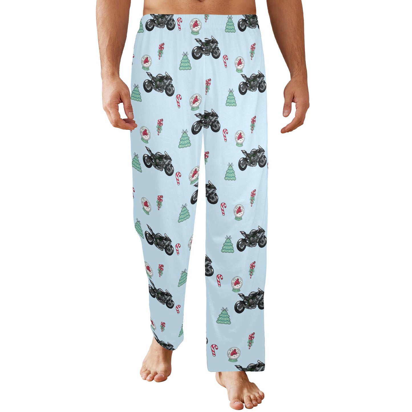 Unisex Ninja H2 Light Blue Christmas Pattern