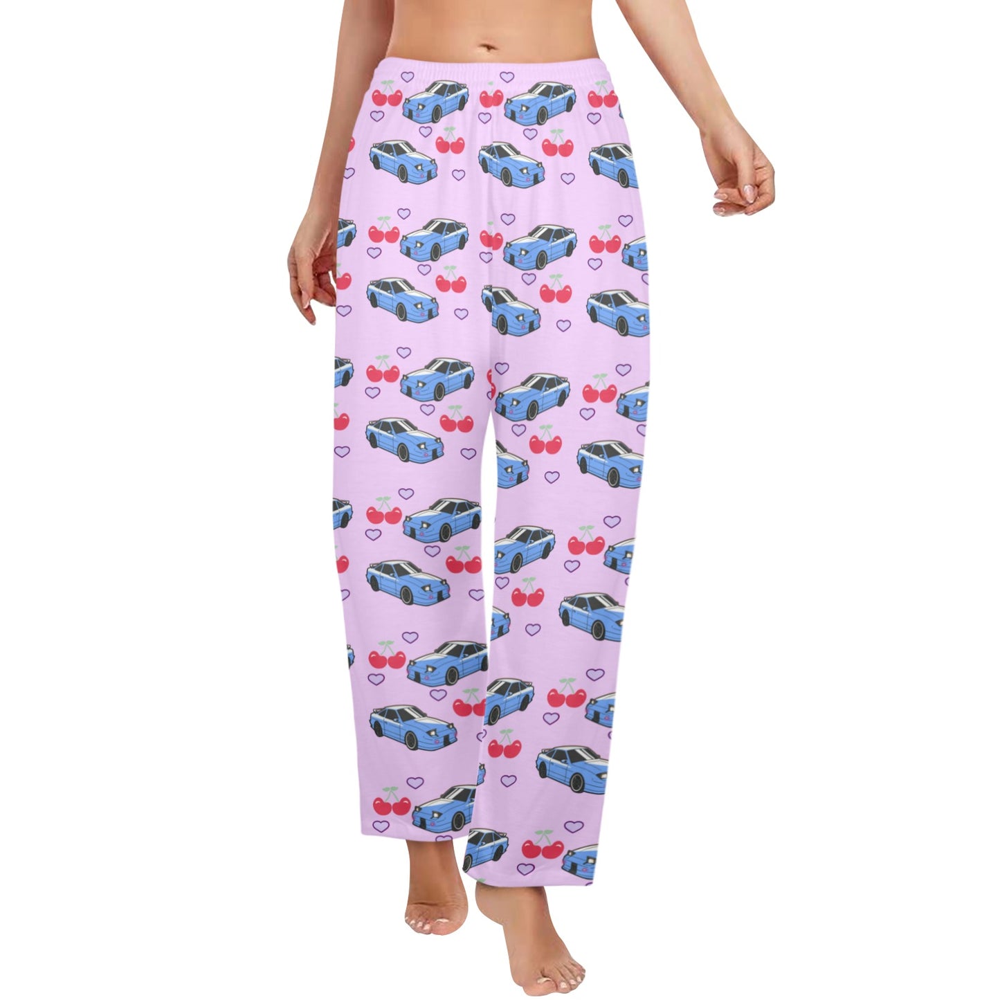 240SX Pajama Cherry Heart Purple