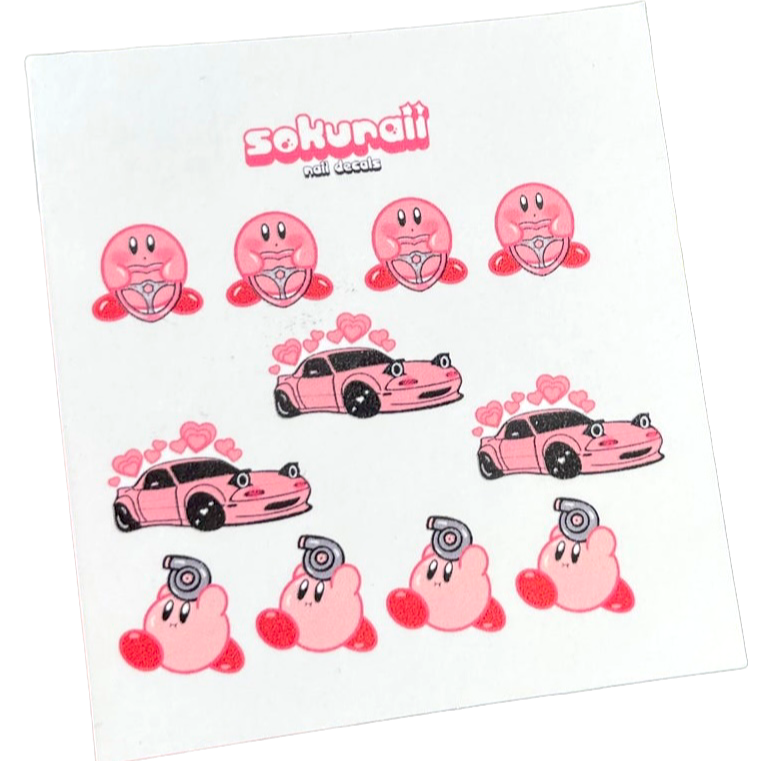 JDM Nail Decals