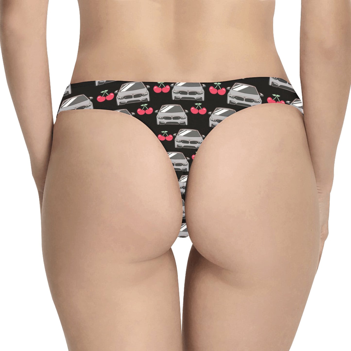 BMW Gray Cherry Thong
