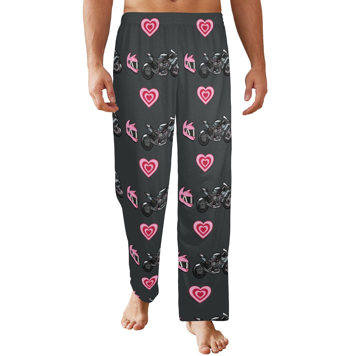 Unisex Kawasaki Ninja H2 R Black Pajama