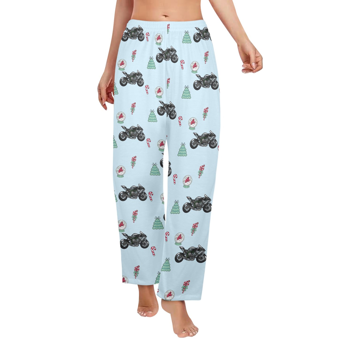 Unisex Ninja H2 Light Blue Christmas Pattern