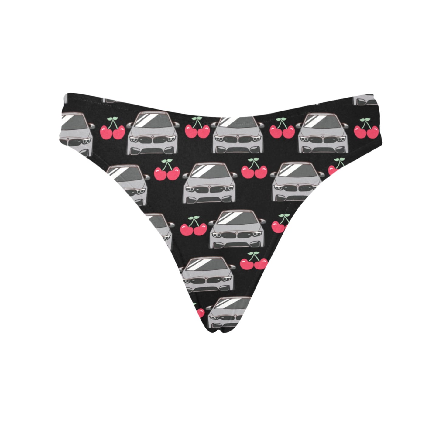BMW Gray Cherry Thong