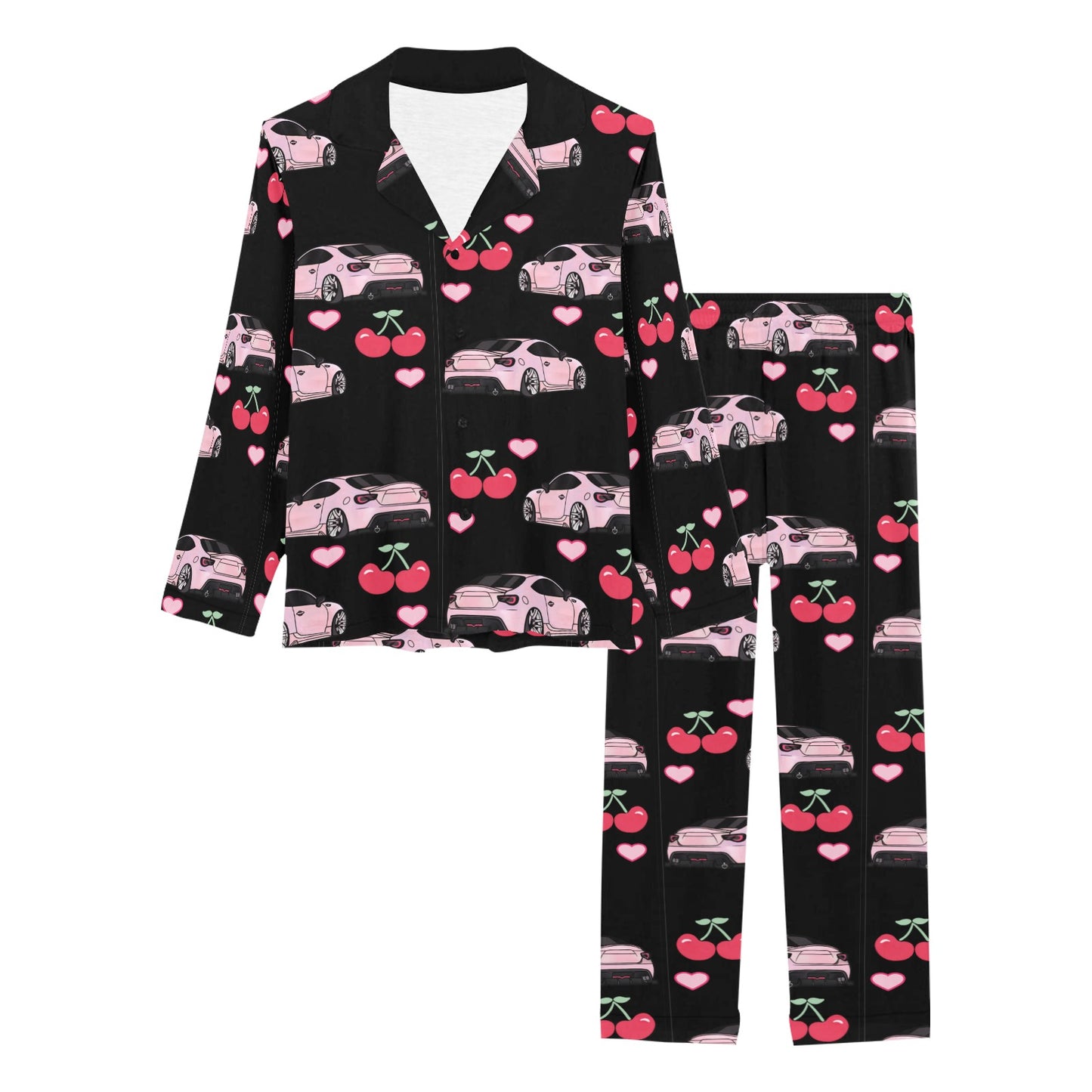 GT86 Women's Long Pajama Set