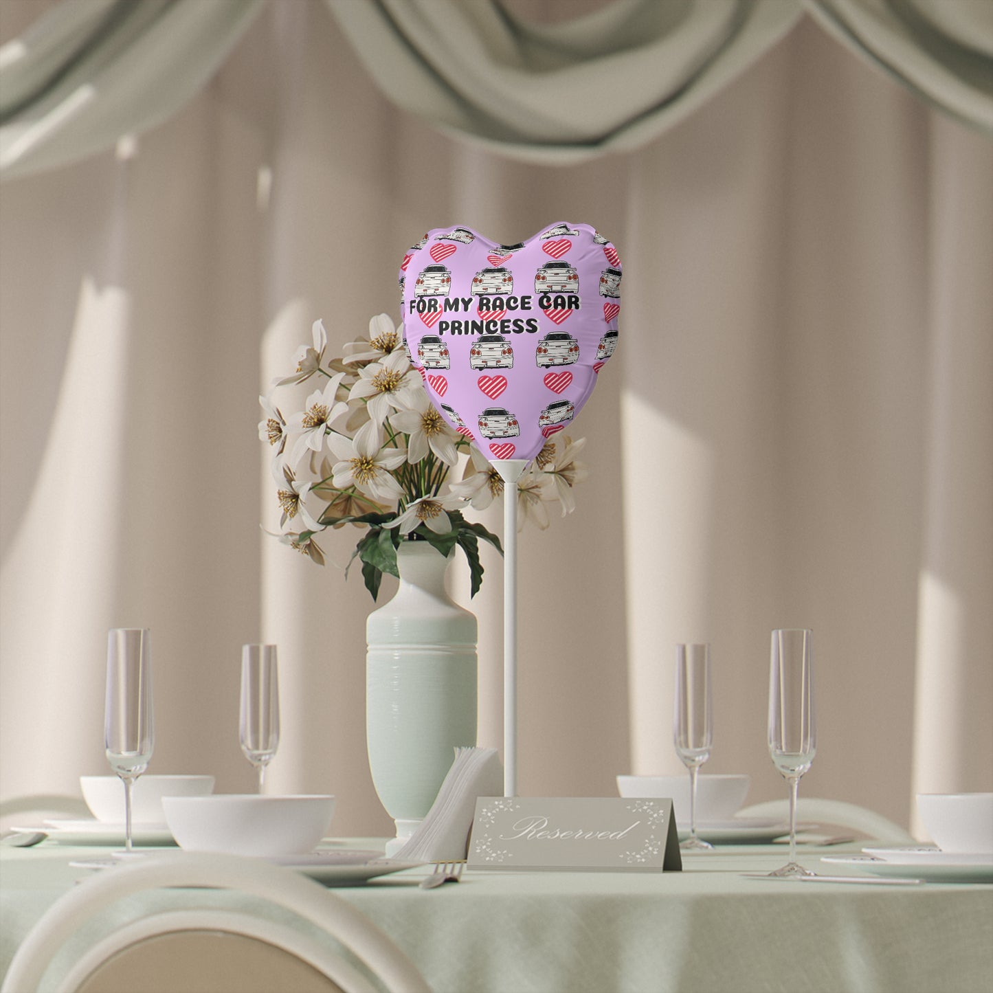 GTR Balloons (Round and Heart-shaped), 6"