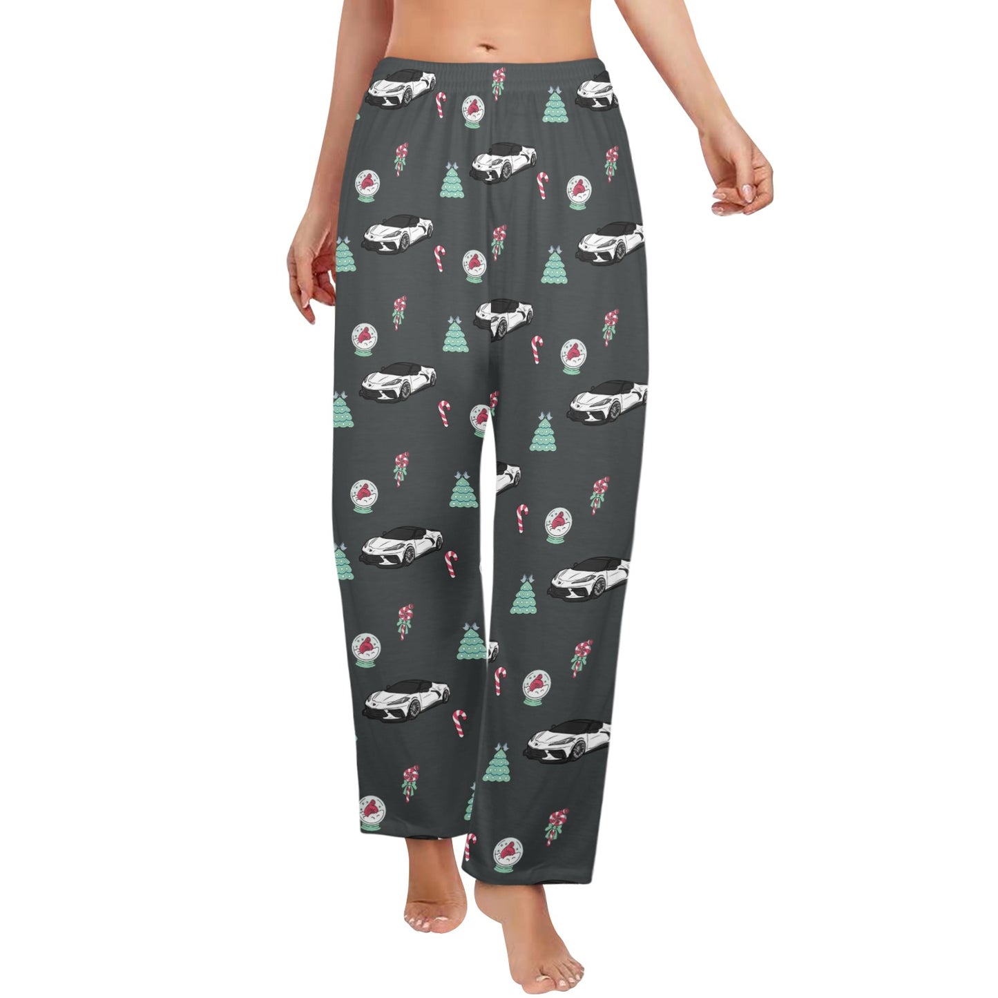 Unisex C8 Corvette Christmas Pajamas