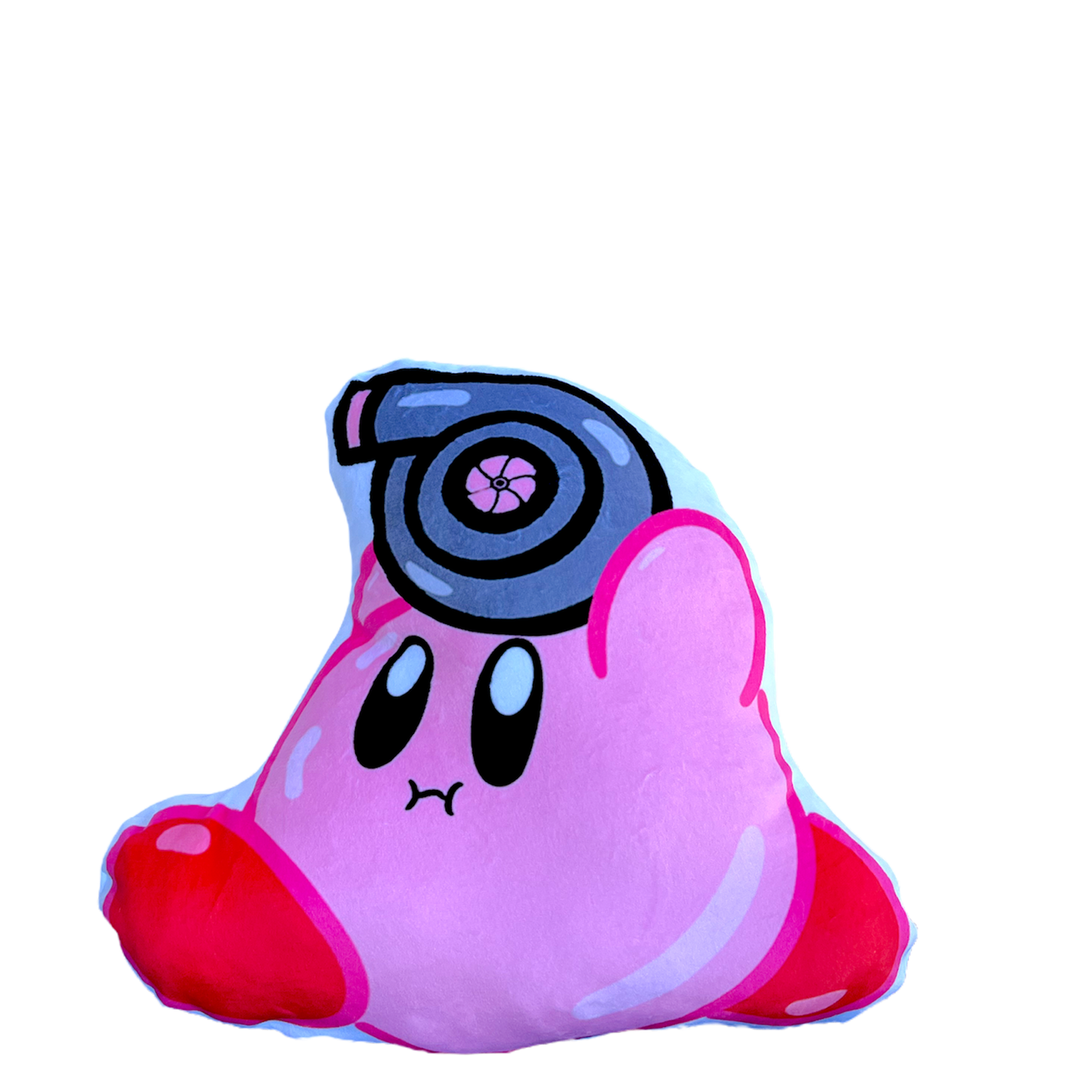 Pink turbo pillow