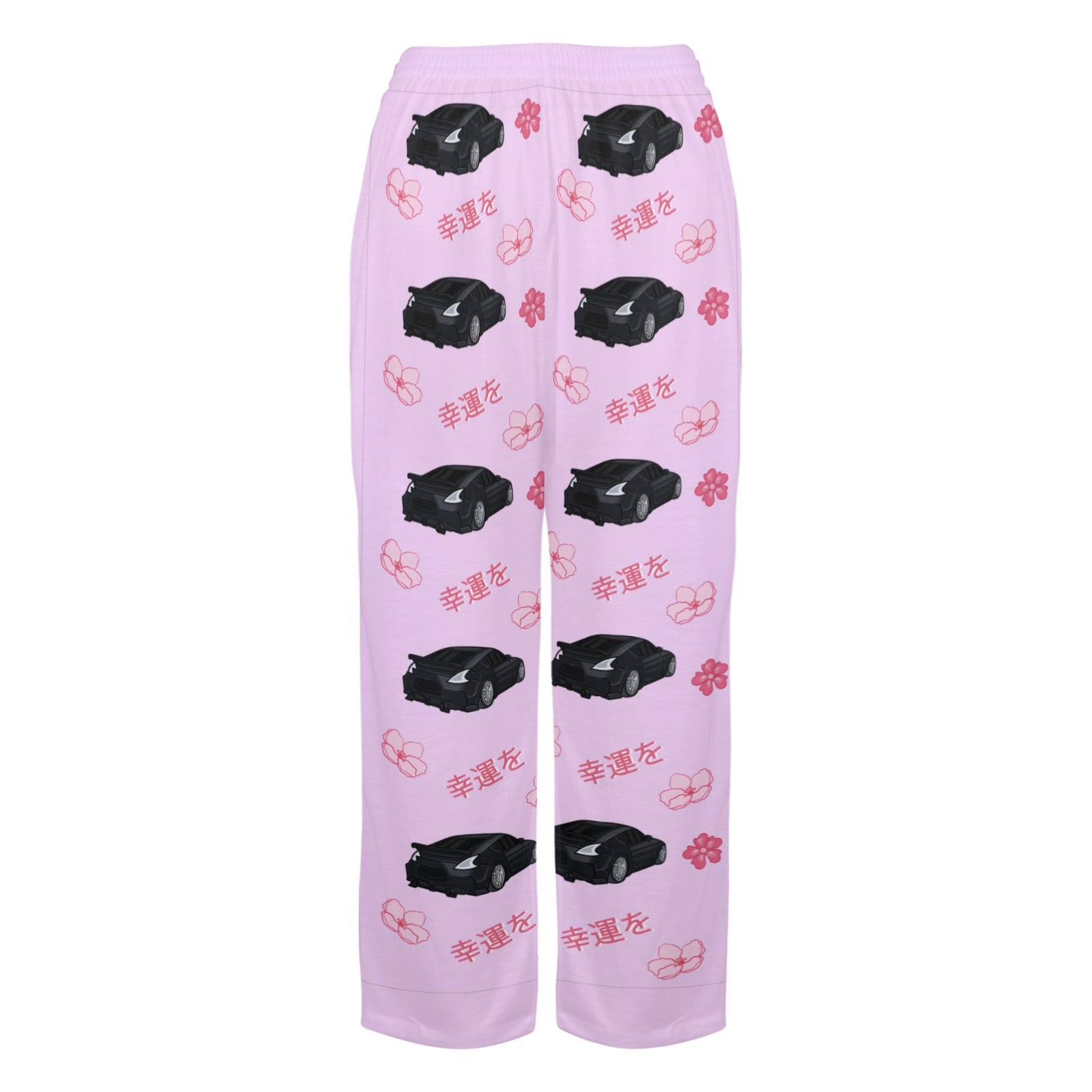 370Z  Cherry Blossom X Goodluck Pajama Pants Women