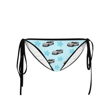 TOP/Bottom Supra Light Blue Star Bikini - 0