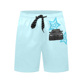 Swim Shorts M4 Light Blue Stars