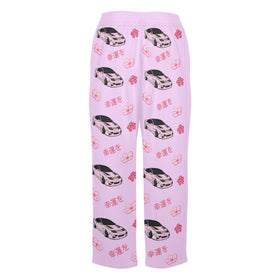 300ZX Cherry Blossom X Goodluck Pajama Pants Women Lavender - 0