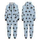 Unisex M4 Onesie Pajamas Nurburgring Race Pattern-1