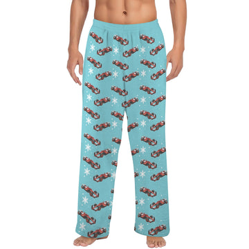 Unisex Plush SF25  Snow Pajama Pants with Pockets