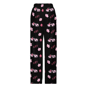 Unisex  Miata Lounge Pants with Pockets Cherry Blossom - 0