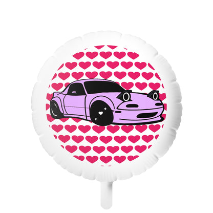 Miata Purple  Love Edition Helium Balloon