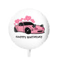 Miata Happy Birthday Helium Balloon