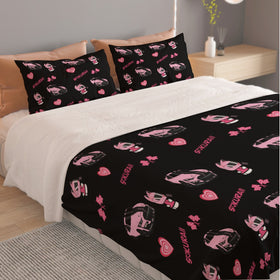 Shelby Three Piece Duvet Cover Bedding Set
