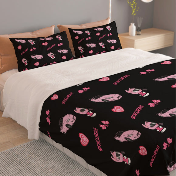 S2K Three Piece Duvet Cover Bedding Set