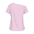 Its Stock Officer Pink Off Shoulder T-shirt-2