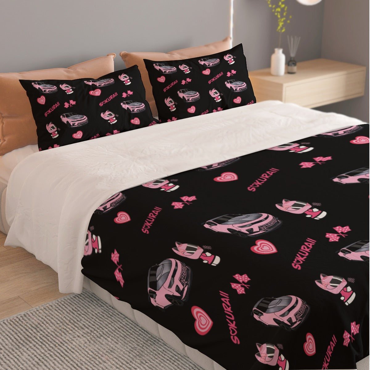 ZL1 Three Piece Duvet Cover Bedding Set