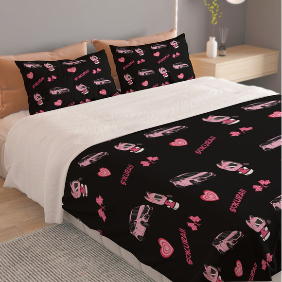 TYPE R Three Piece Duvet Cover Bedding Set