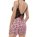 SVJ  Dress With Lace-2