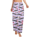 Max1  Cherry Leopard Print Pajama Pants-5