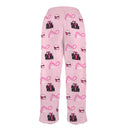 Formula 1 TRACK Baby Pink Fleece/ Plush Pajamas Women's SF25-2