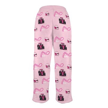 Formula 1 TRACK Baby Pink Fleece/ Plush Pajamas Women's - 0