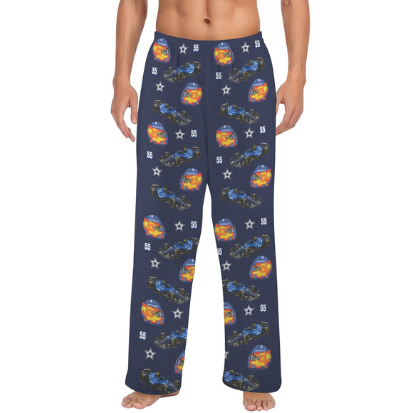 Unisex Carlos55 Fleece Pajama Pants