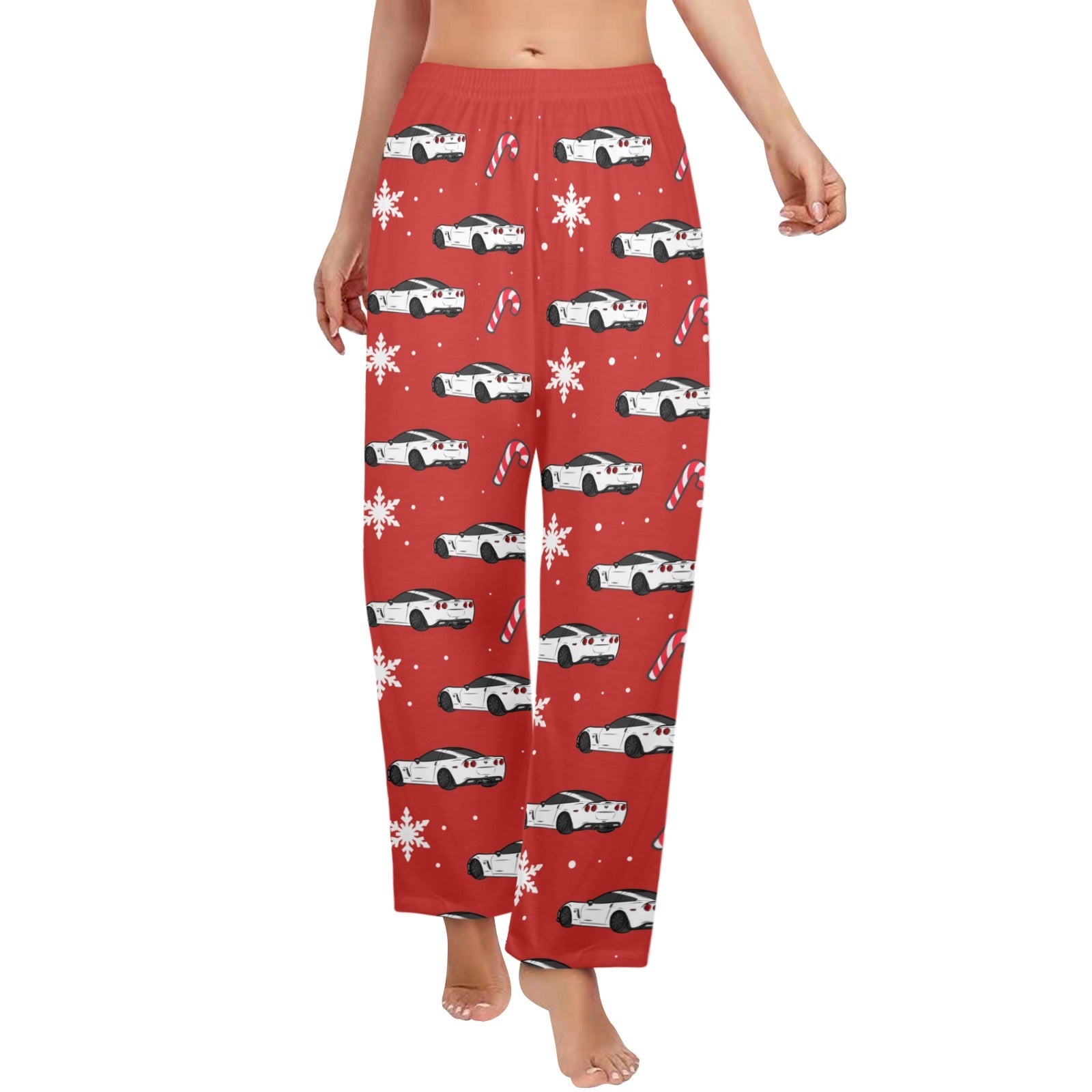 Women's C6 Corvette Snow & Candy Pajama Collection