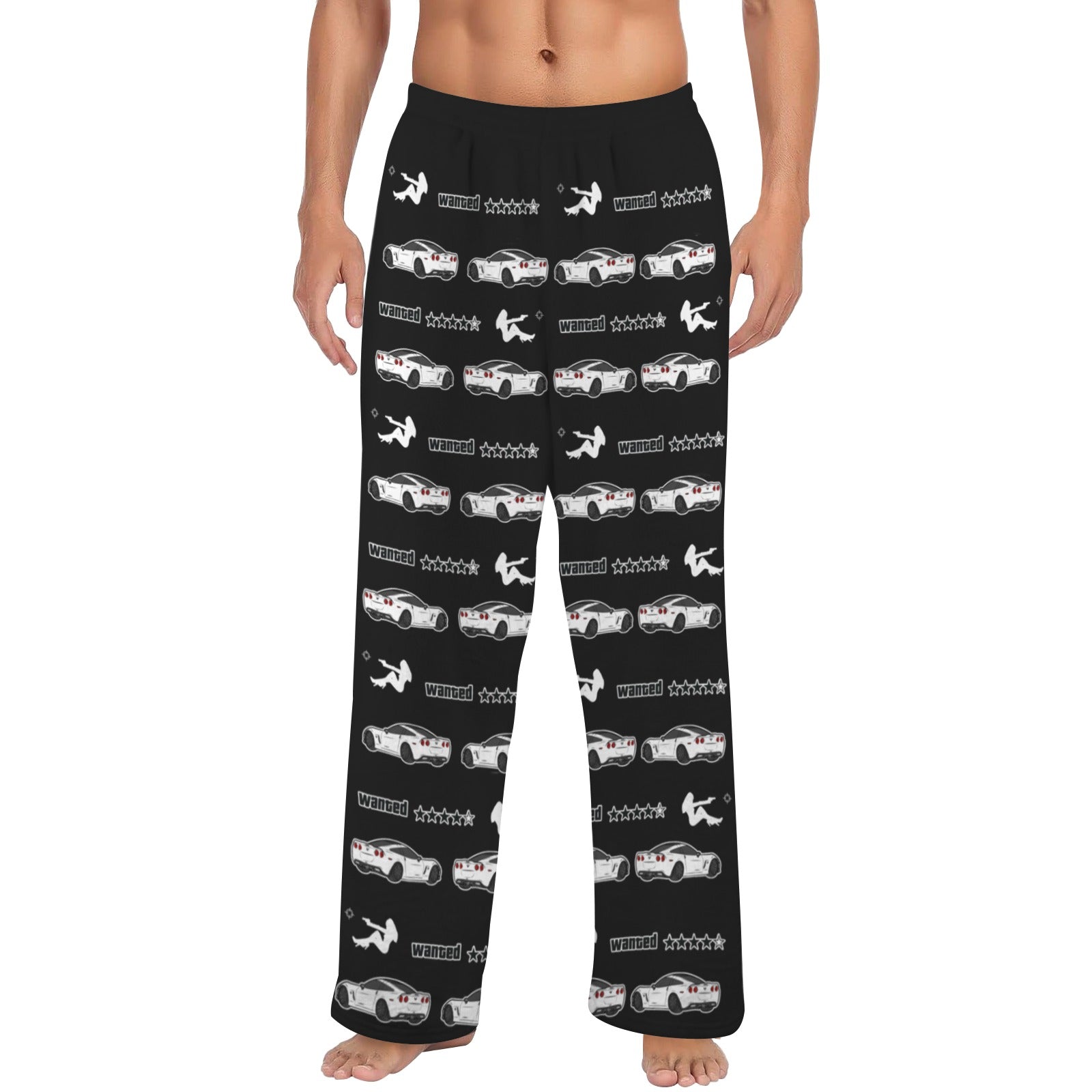 C6 Corvette “WANTED” Pajama Pants Unisex