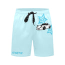 Swim Shorts Miata Light Blue Stars-1