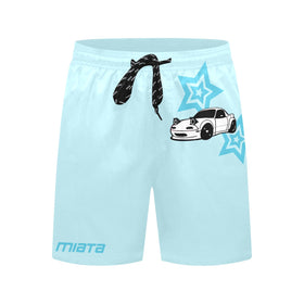 Swim Shorts Miata Light Blue Stars