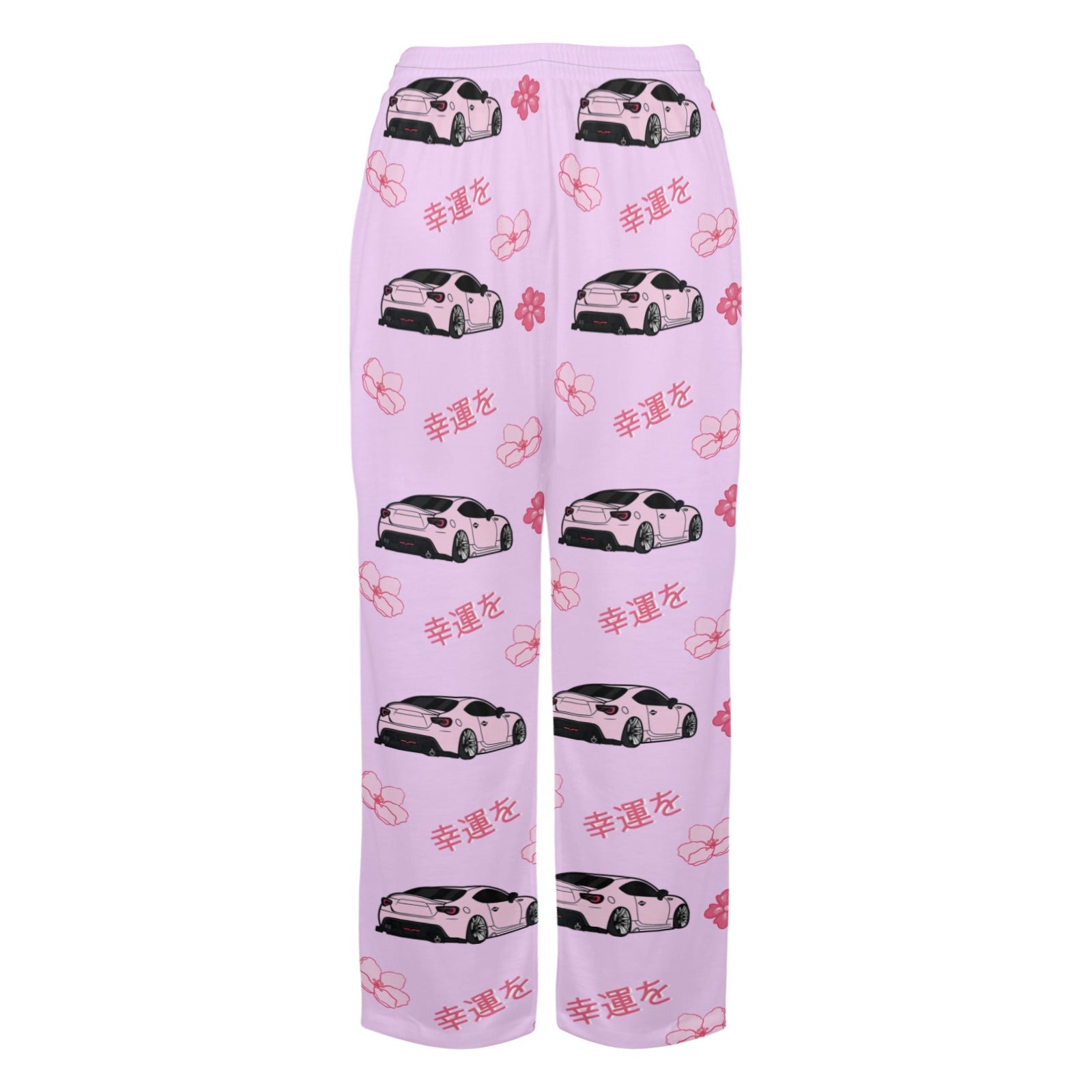 GT86 Lavender Cherry Blossom X Goodluck Pajama Pants Women