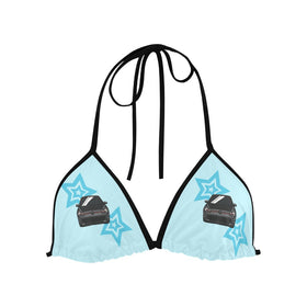 Top/Bottom GTI Light Blue Star Bikini