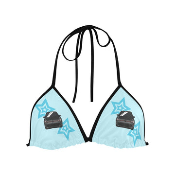 Top/Bottom GTI Light Blue Star Bikini